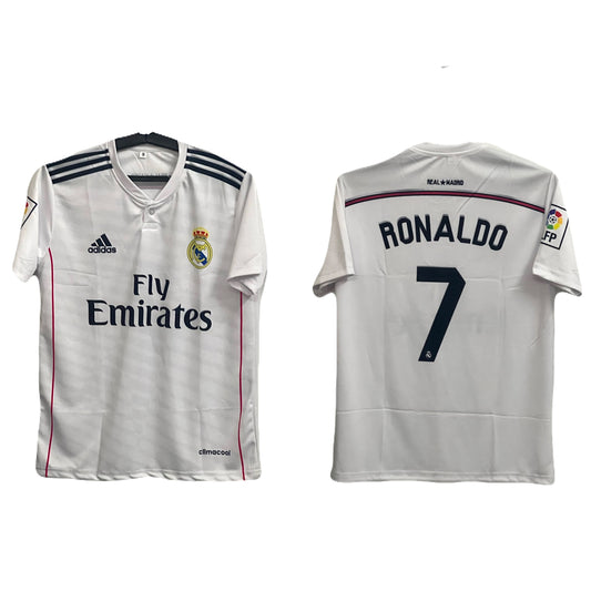 2014-15 Real Madrid Home Jersey - Cristiano Ronaldo sublimation Edition - P696 bmg store