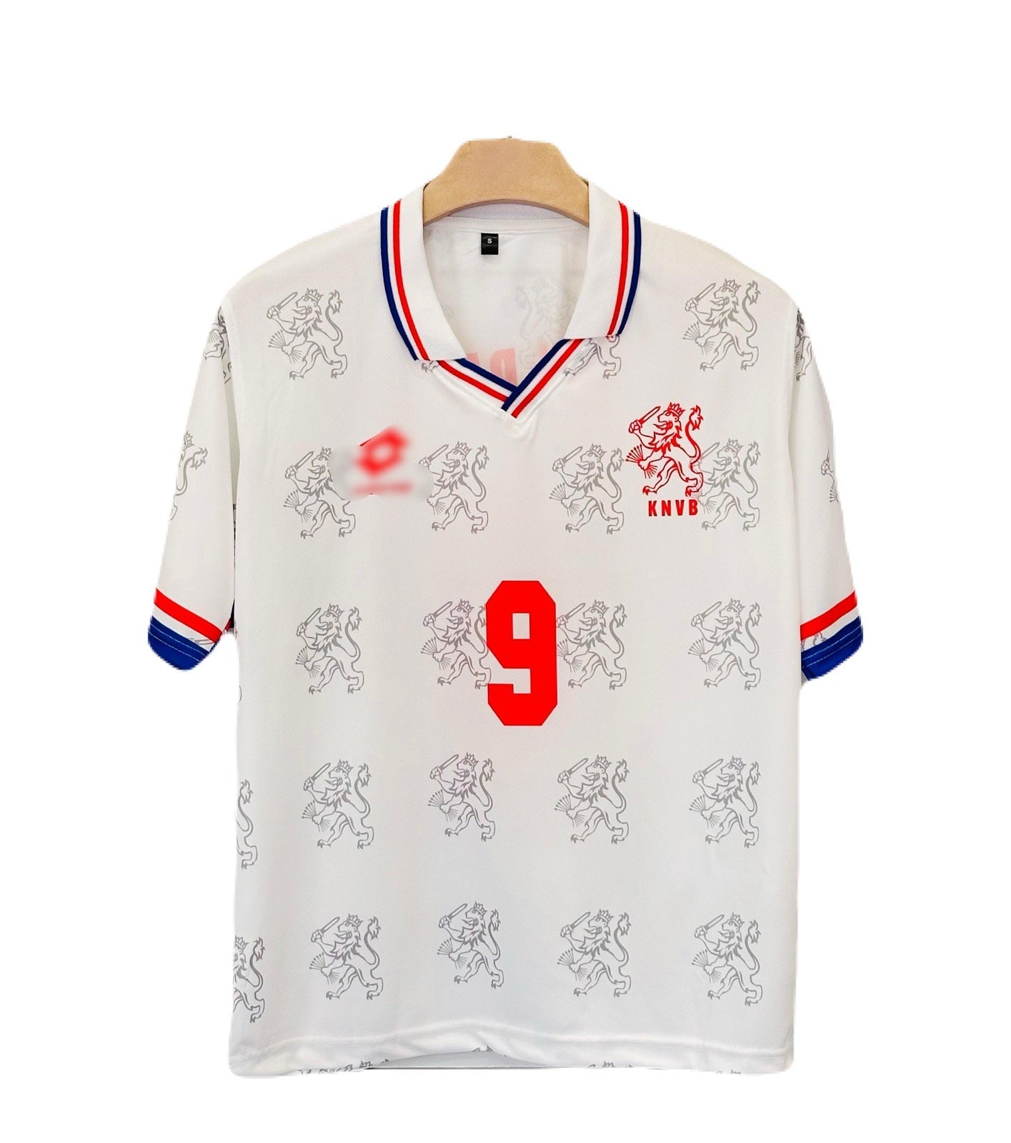 Van basten Netherlands COLLAR FIVE SLEEVE JERSEY -