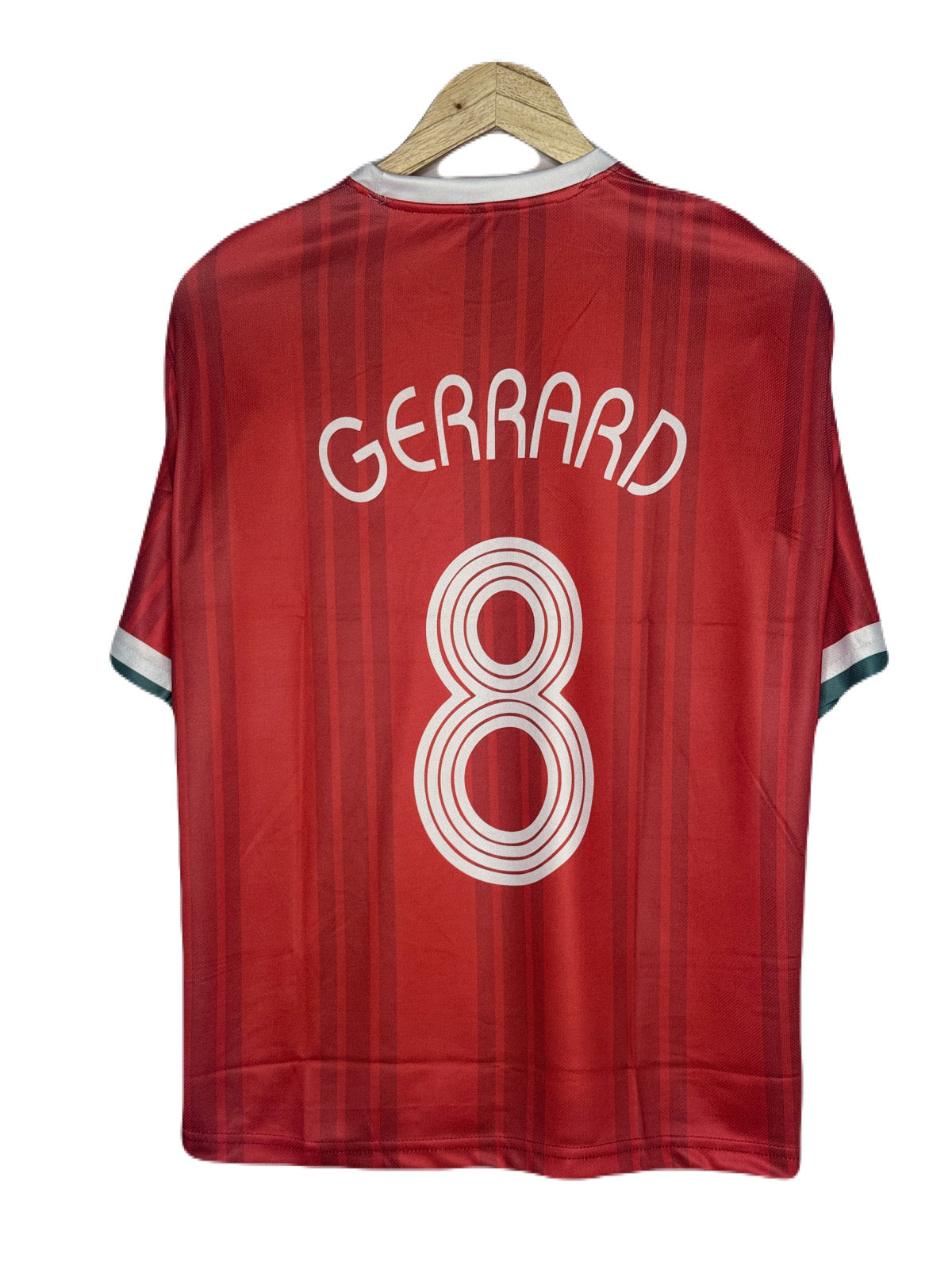 Liverpool Fc 1993-95 Home Kit Gerrard Five Sleeve - P465 bmg store