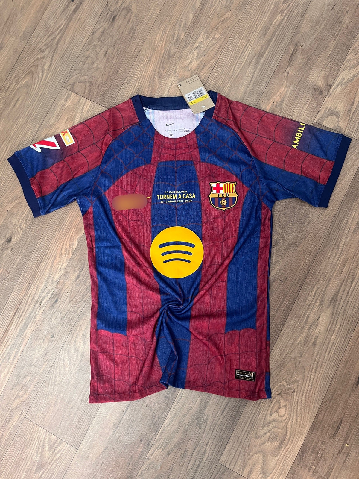 Barcelona Player Version Imported 2026/27  Spider Edition kit half sleeve P2689 | BMG STORE