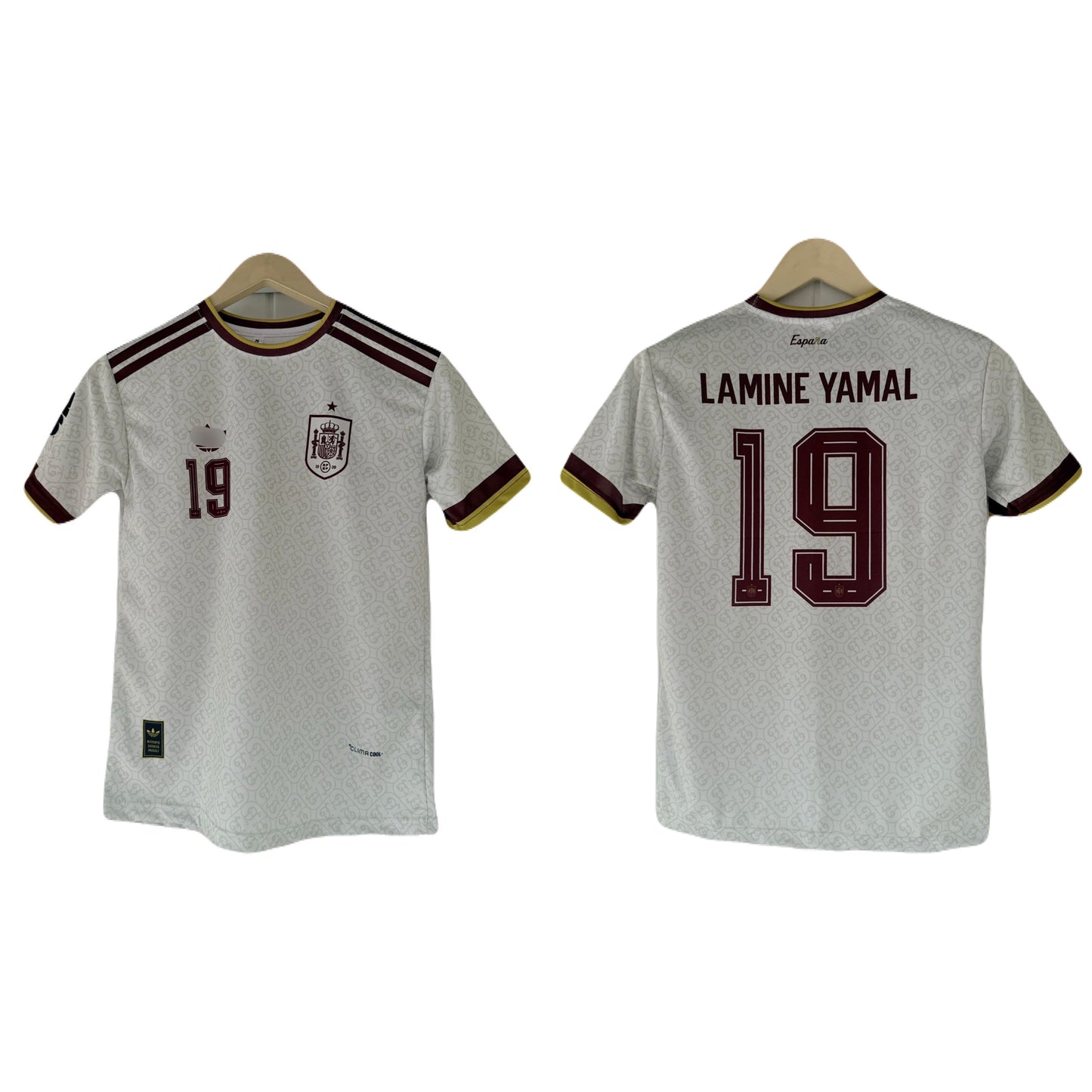 Yamal Spain 2026 World Cup Away  Half Sleeve Sublimation Jersey -