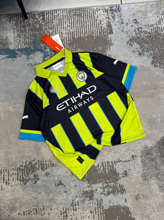 Manchester City 2024-25 Away Kit Foden Five Sleeve - bmg store