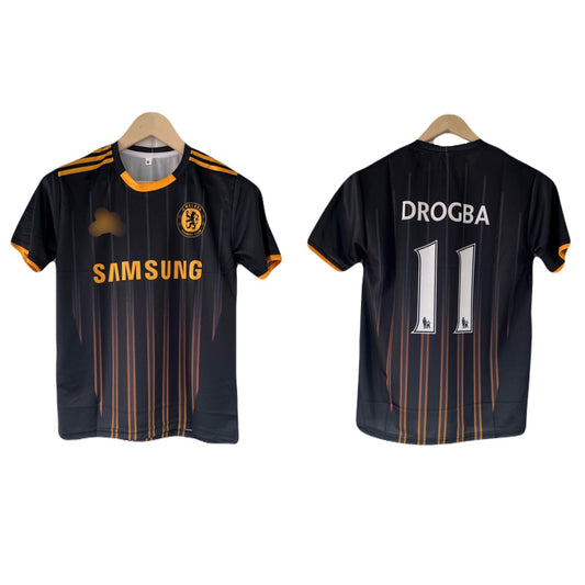 Chelsea 2010-11 Drogba Chelsea jersey sublimation