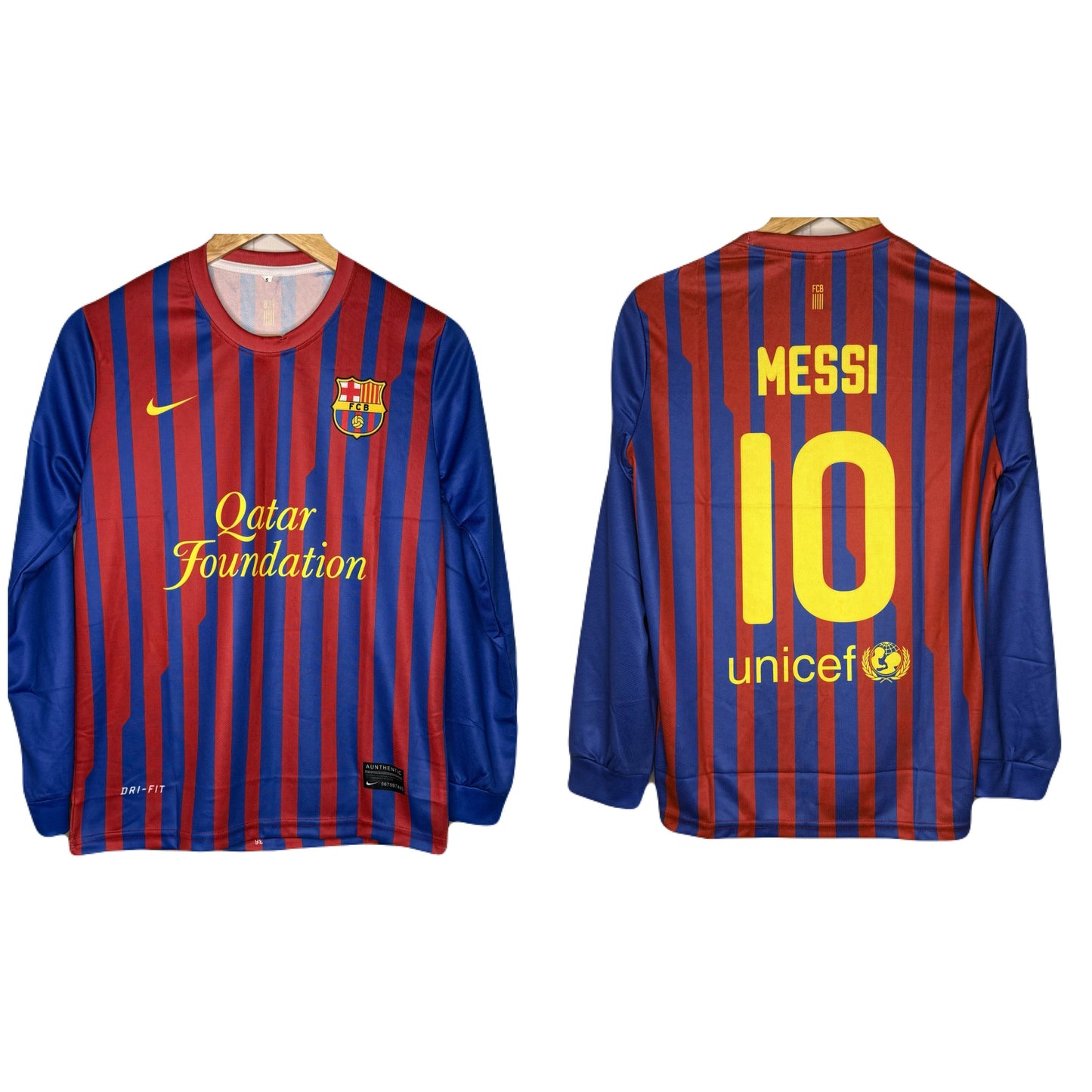 Fc Barcelona 2011-12 Home kit Mess Full Sleeve - P857 bmg store