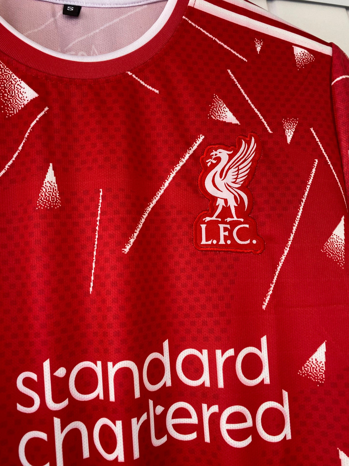 Szoboszlai Liverpool new season home kit Half sleeve embroidery jersey - P2198