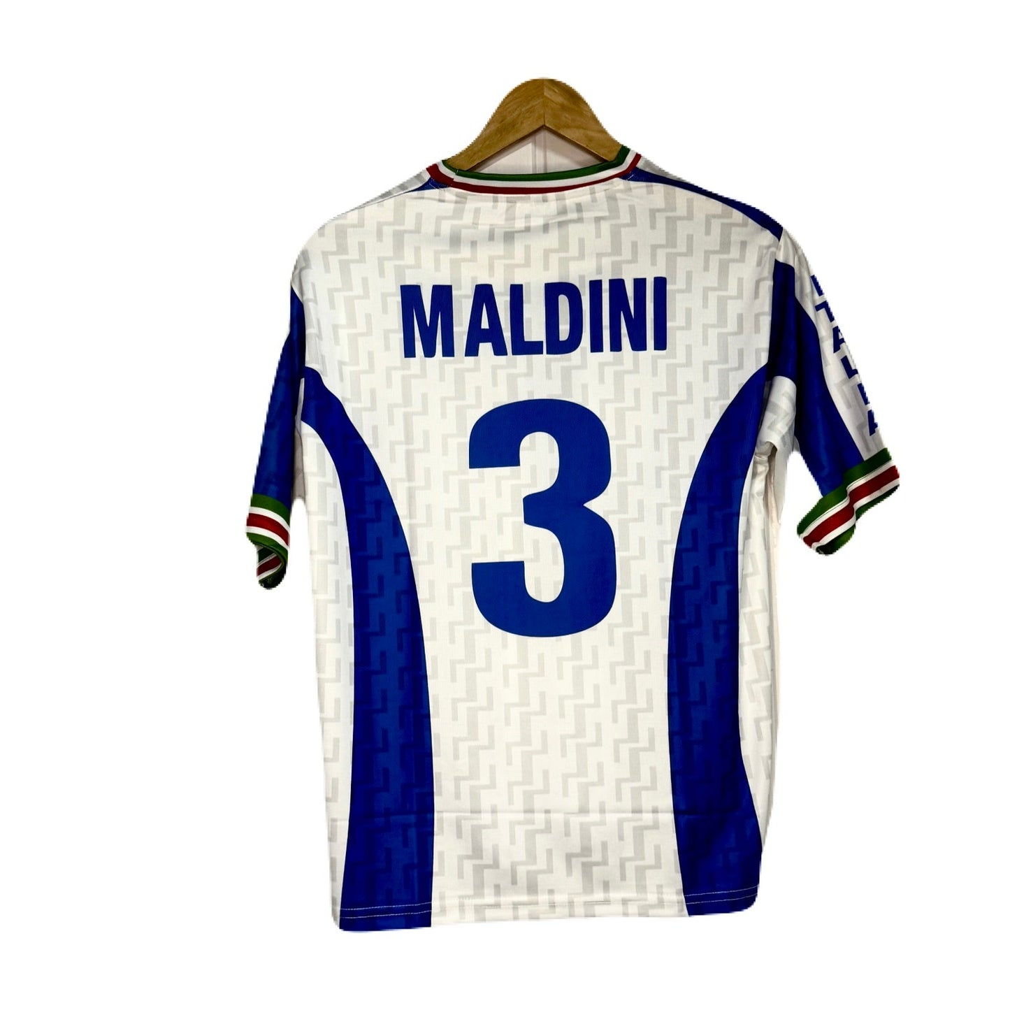 Italy 1996-97 Training Kit Maldini Five Sleeve - P720
