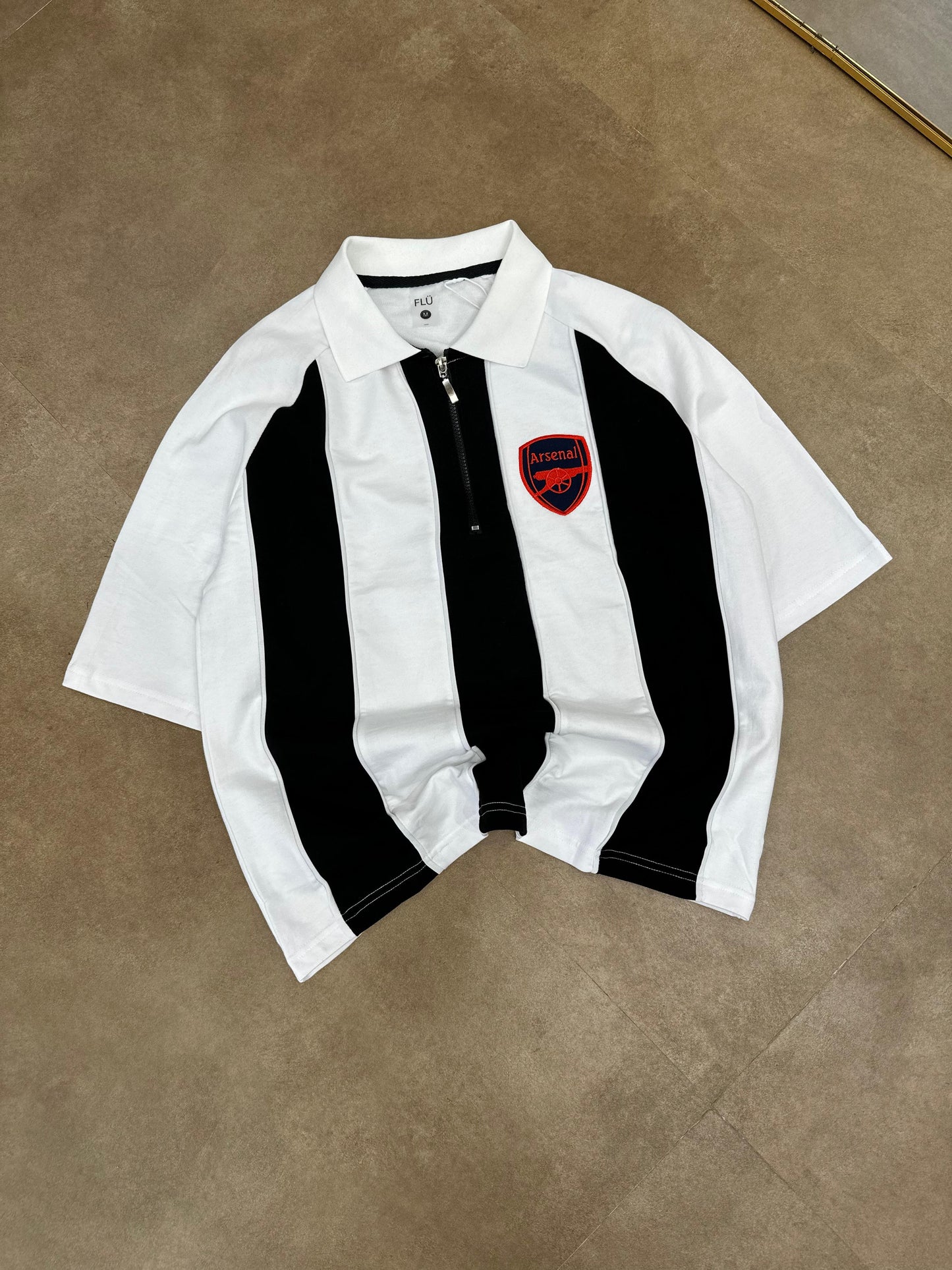 Arsenal polo T-shirt zip Collar premium - bmg store