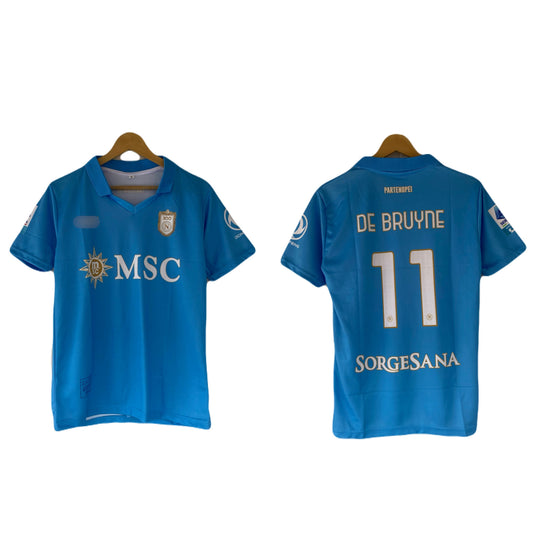 Napoli 2026-27 Home kit De Bruyne Half sleeve Collar Jersey - P2724 | BMG STORE
