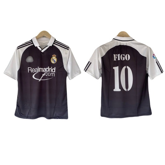 Figo Real madrid Five sleeve Collar Sublimation jersey- P2199