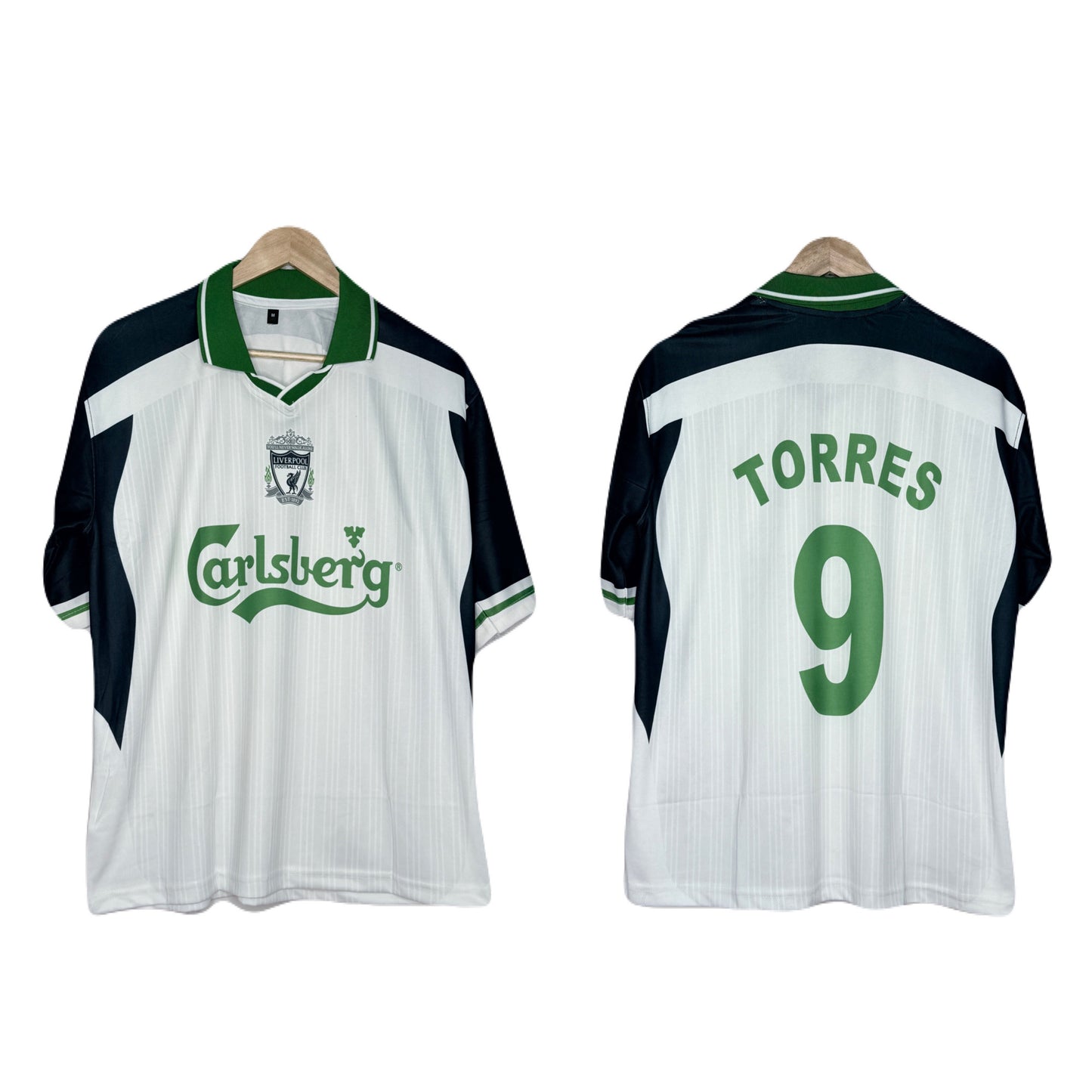 Liverpool Torres Green White Five Sleeve Polo - bmg store