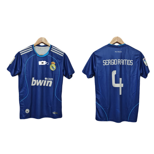 Real madrid 2008/09 away jersey Sergio Ramos P160 - bmg store