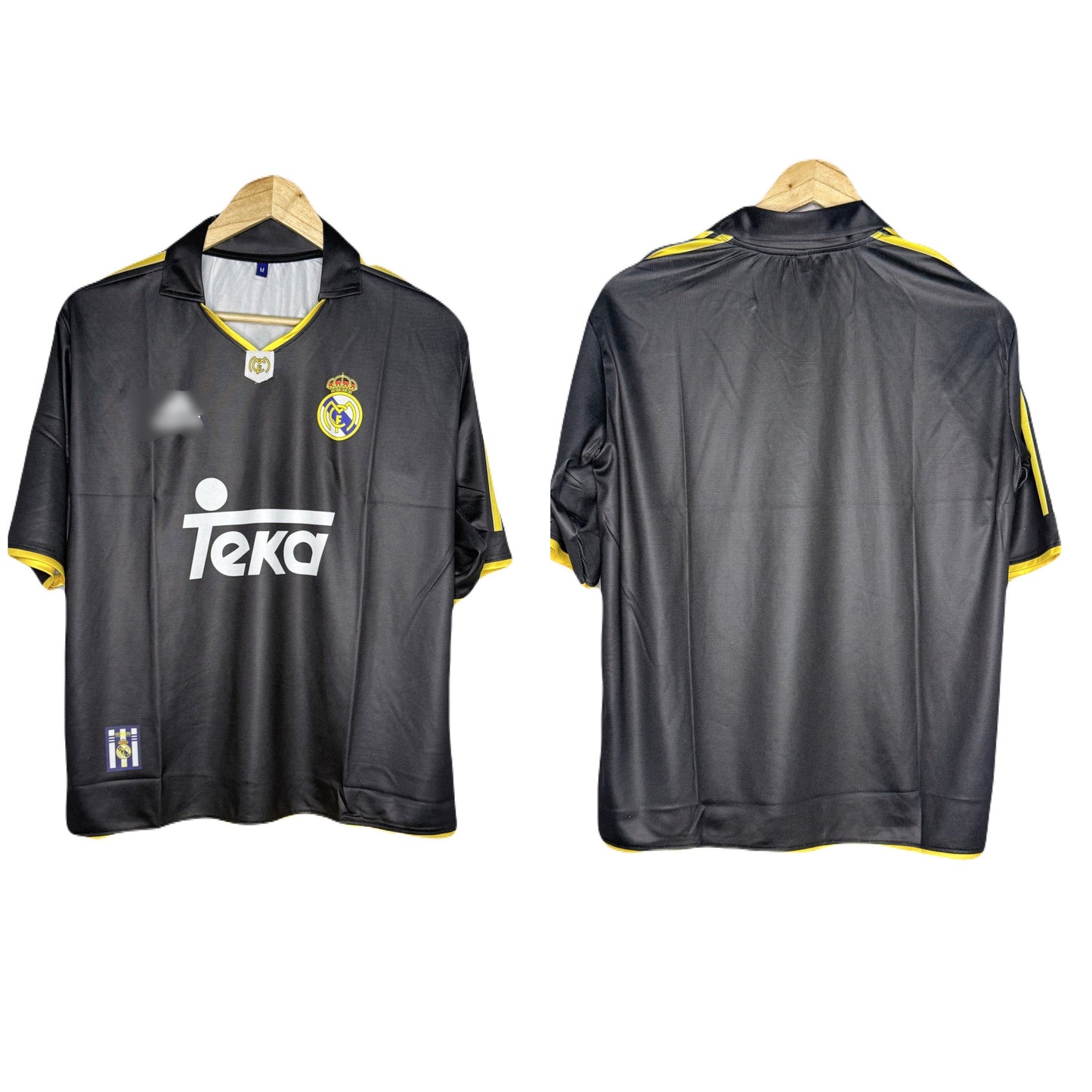 Real Madrid 1999-00 Away Kit Plain Back Five Sleeve - bmg store