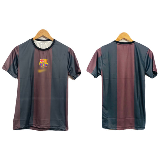 Barcelona vintage jersey plane back Half sleeve  - P625 bmg store