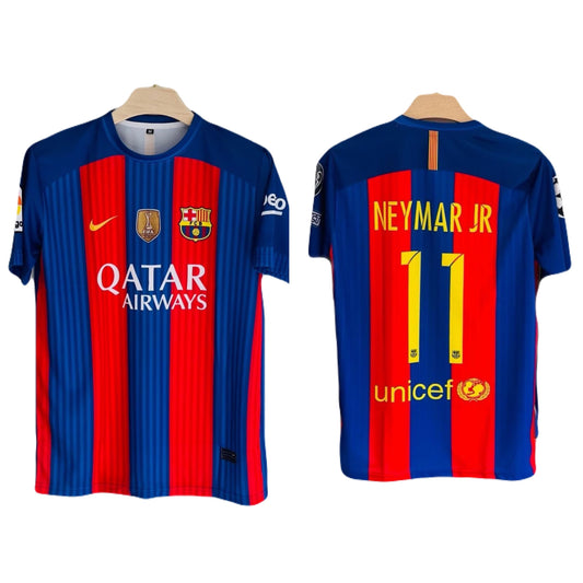 Neymar Barcelona 2016/17 HOME Jersey half sleeve P485