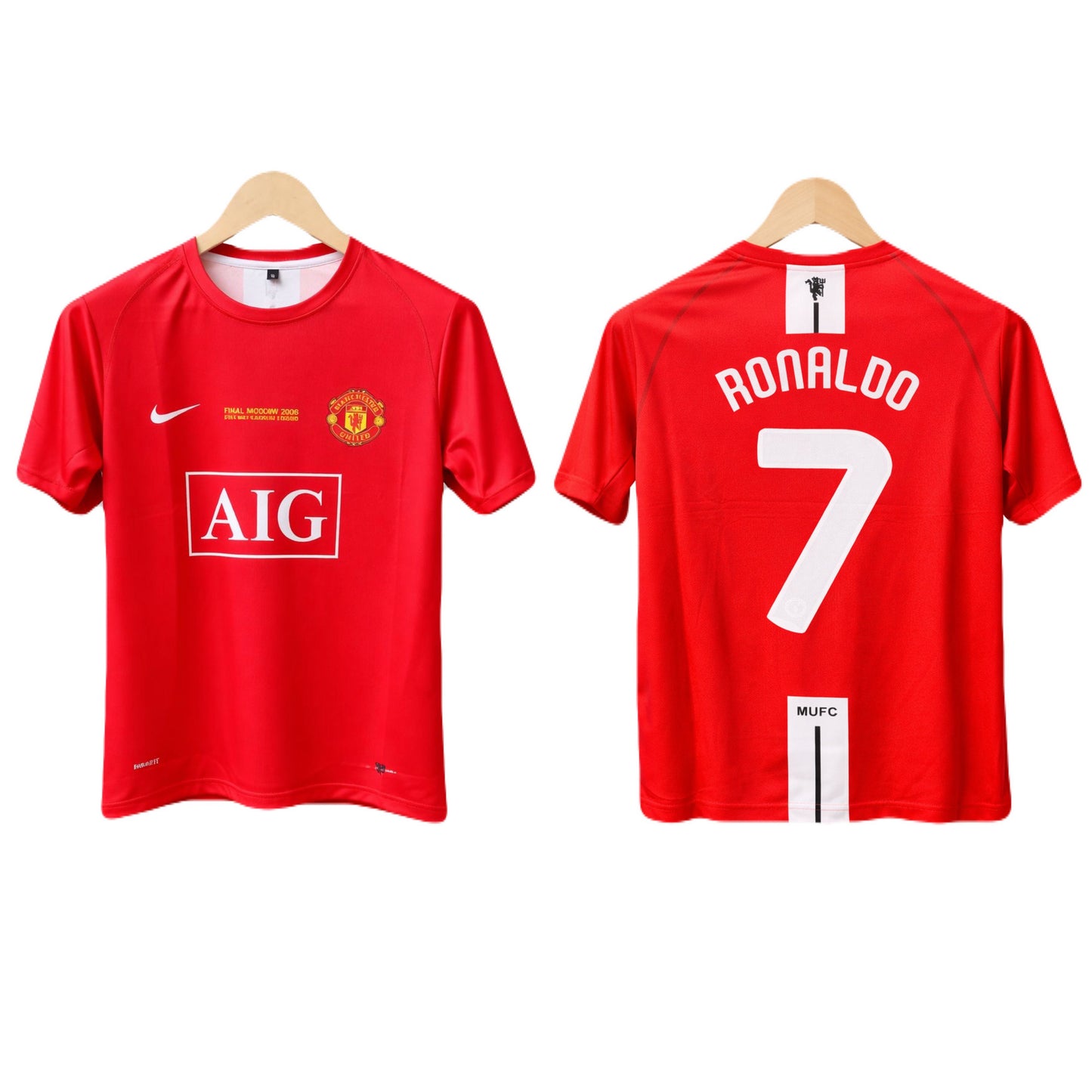 Manchester United Ronaldo 2008 ucl final edition Half sleeve  - P1327