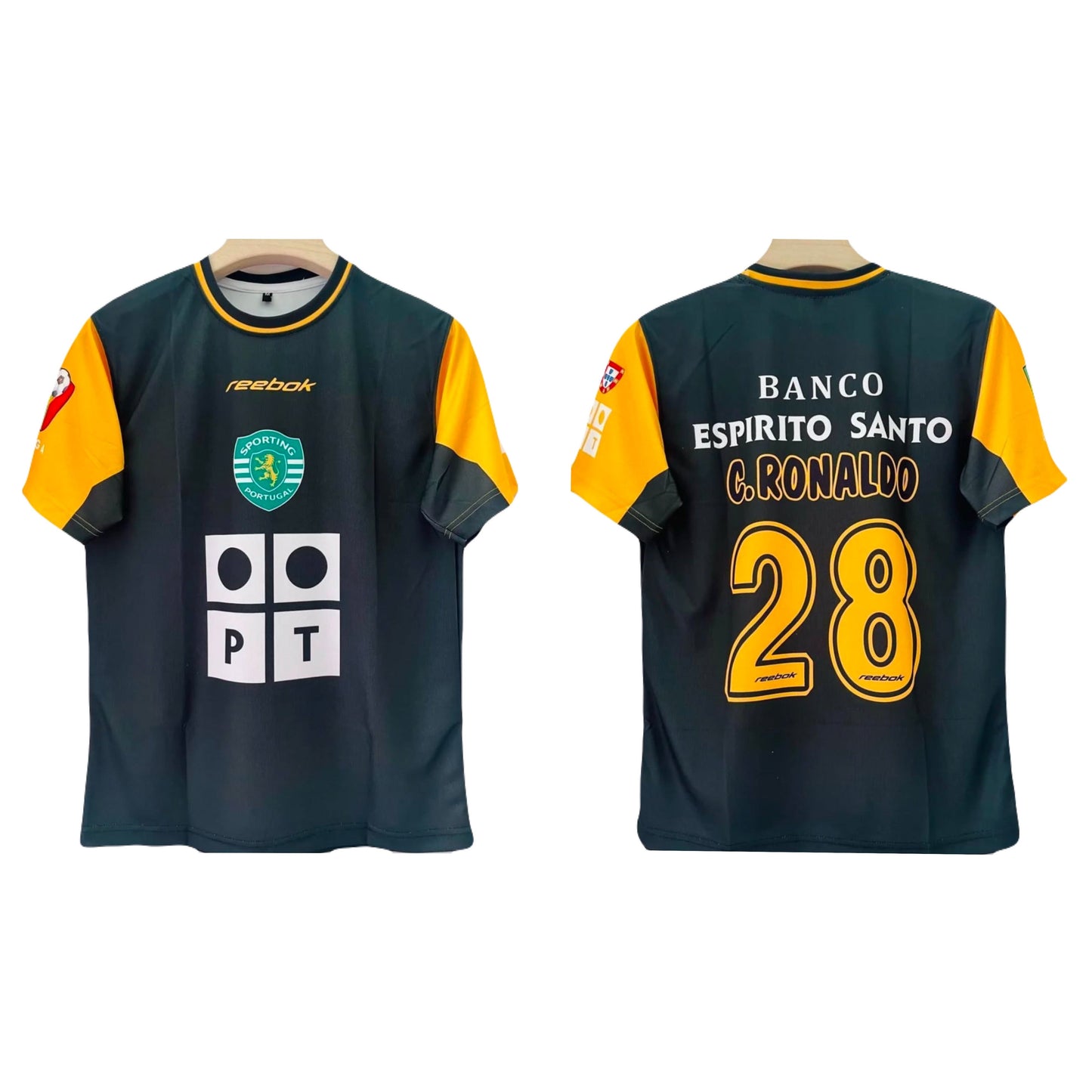 Sporting lisbon 2002/03 jersey ronaldo - P428 -bmg store