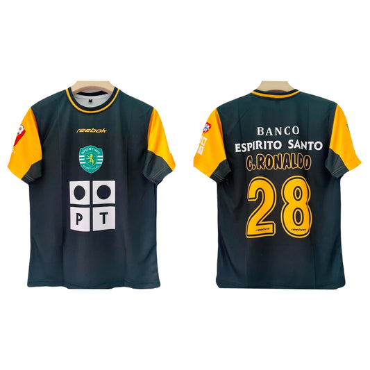Sporting lisbon 2002/03 jersey ronaldo - P428 -bmg store