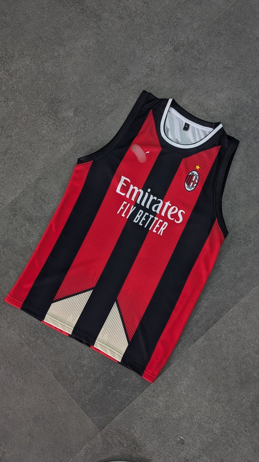 Maldini Ac milan home  sleevless bibs sublimation -