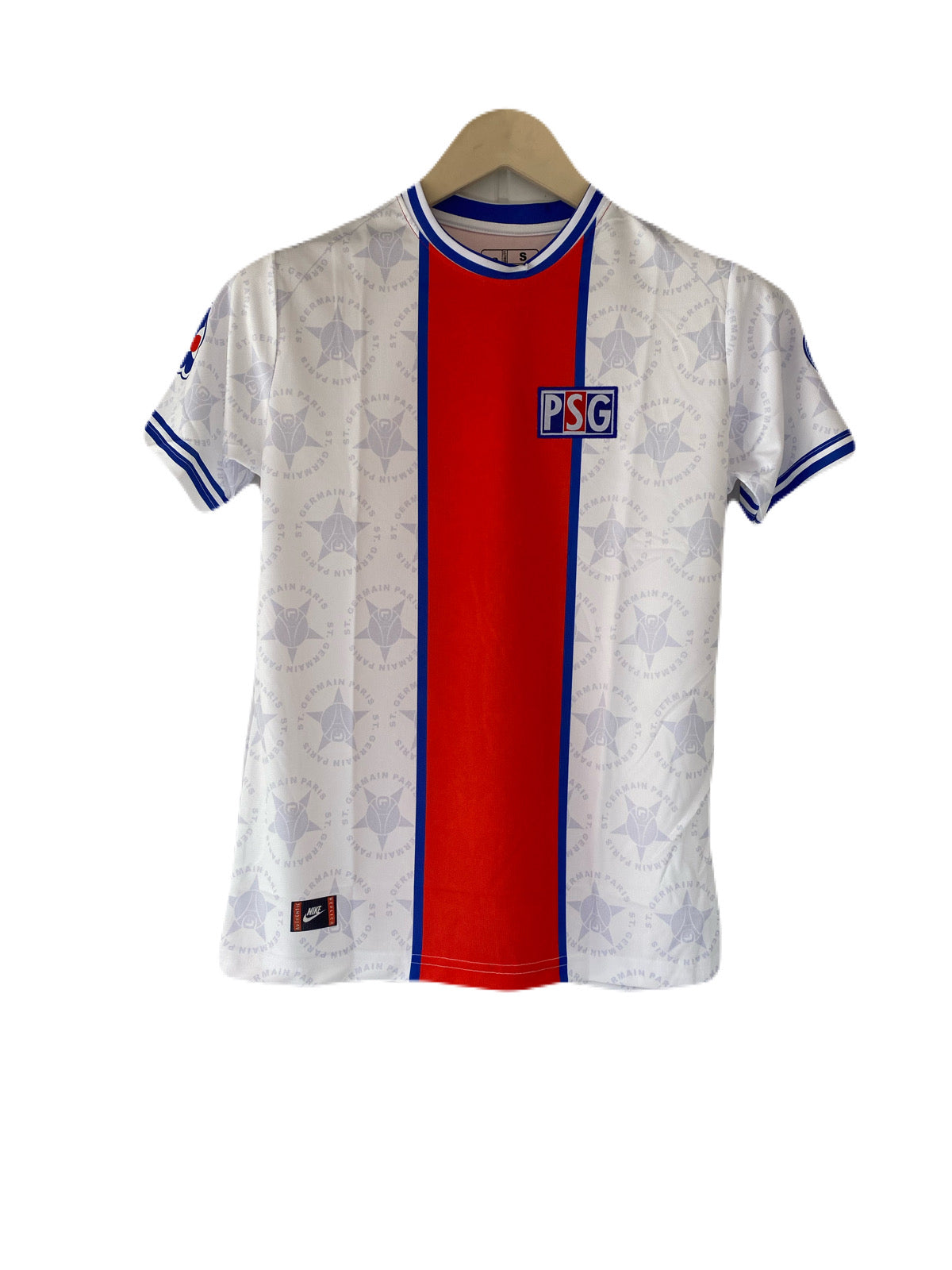 PSG plain back Half Sleeve embroidery jersey - P2178