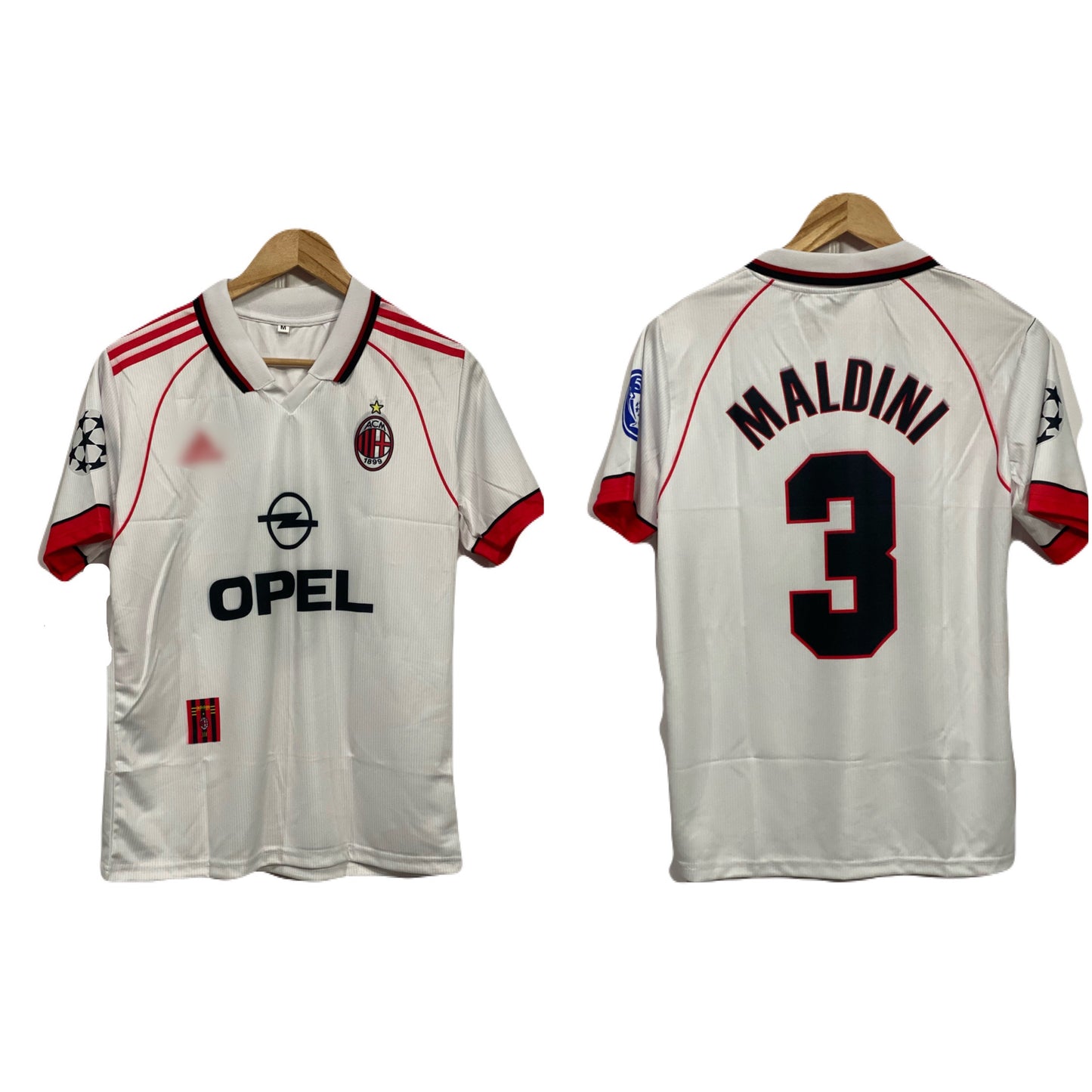Ac Milan 1998-99 Away kit Maldini Half sleeve - P686 bmg store
