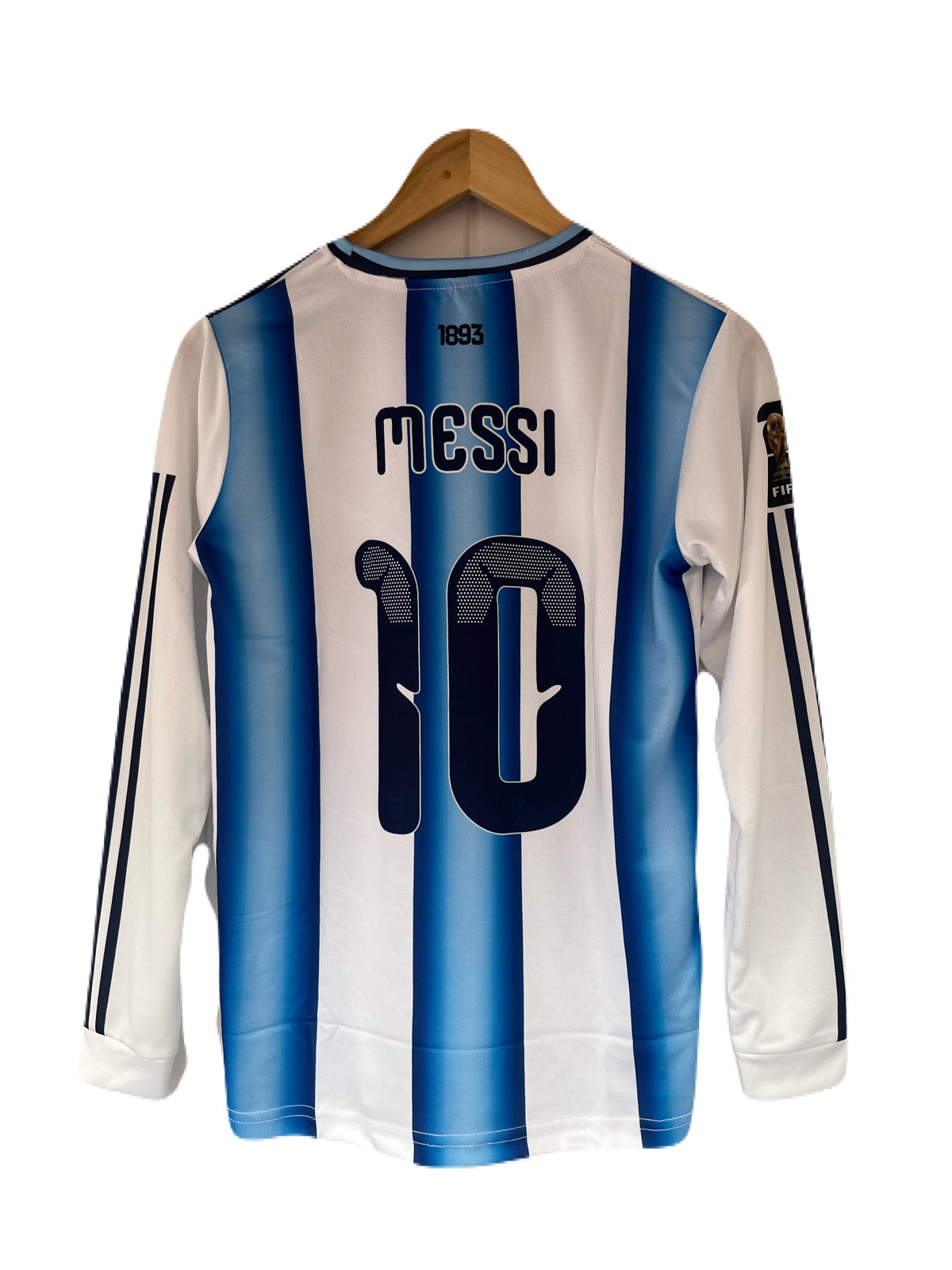 Messi Argentina 2026 Home kit Full Sleeve Embroidery P2007 -