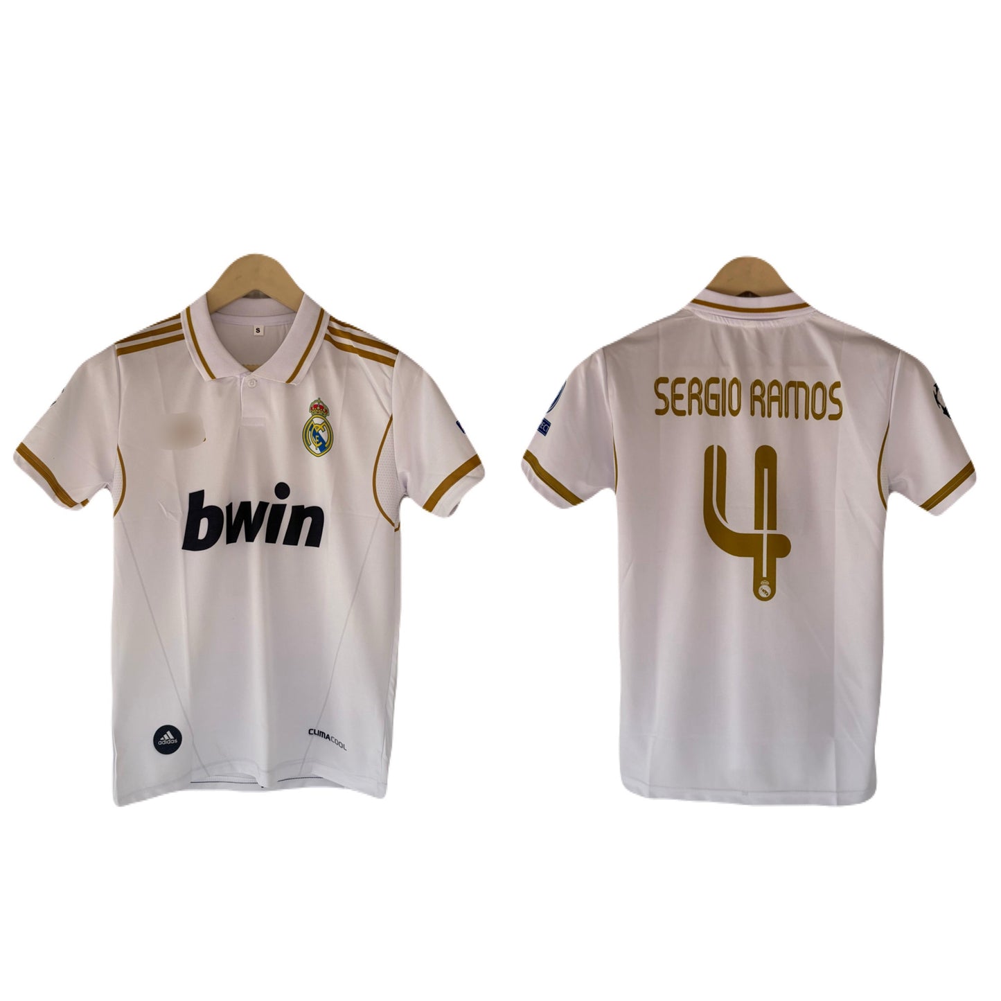Real madrid 2018 Sergio Ramos  Half  Sleeve Collar Sublimtion jersey - P1600