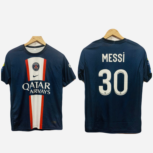 PSG 2022-23 Home kit Messi Half sleeve - P825 bmg store
