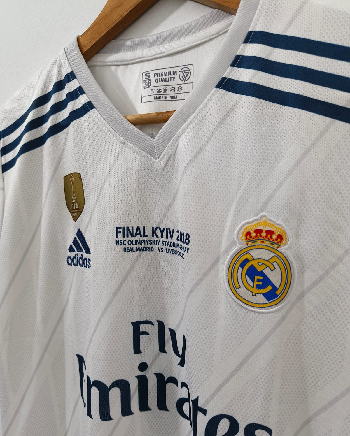 Best retro jersey Ronaldo 2018 ucl final edition Realmadrid -  bmg store