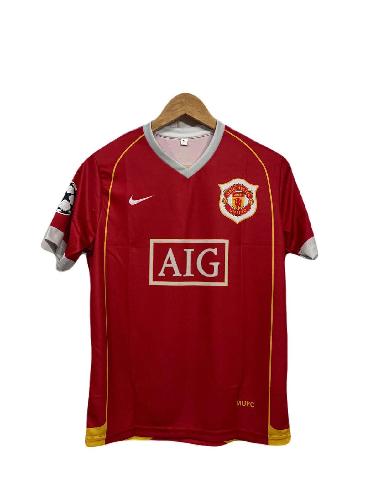 Manchester United 2006/07 Home kit Ronaldo Half sleeve - P429 bmg store