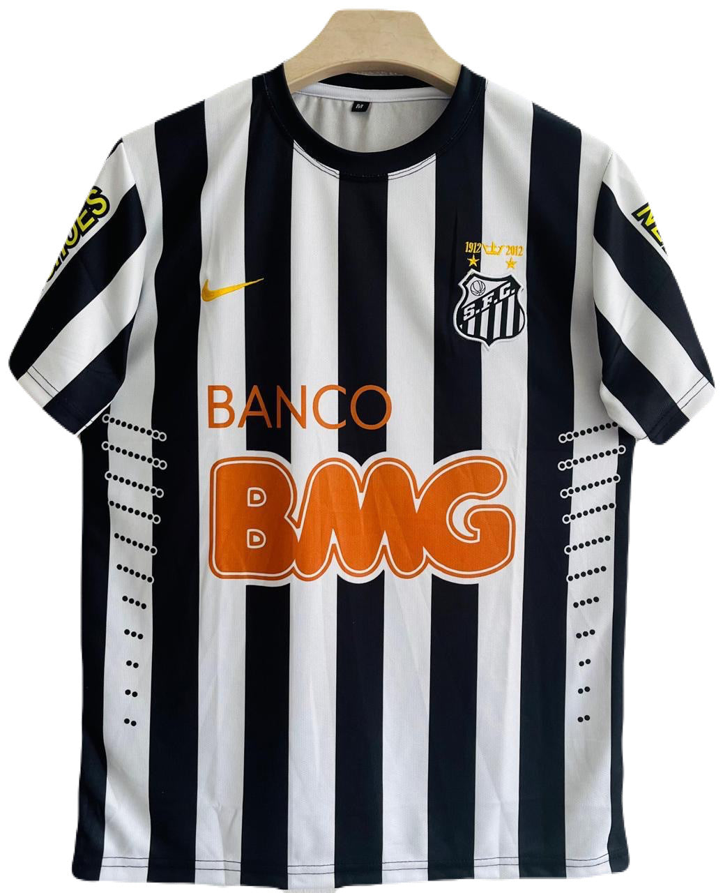 Santos 2012-13 Home kit Neymar embroidery Half sleeve p425 - bmg store