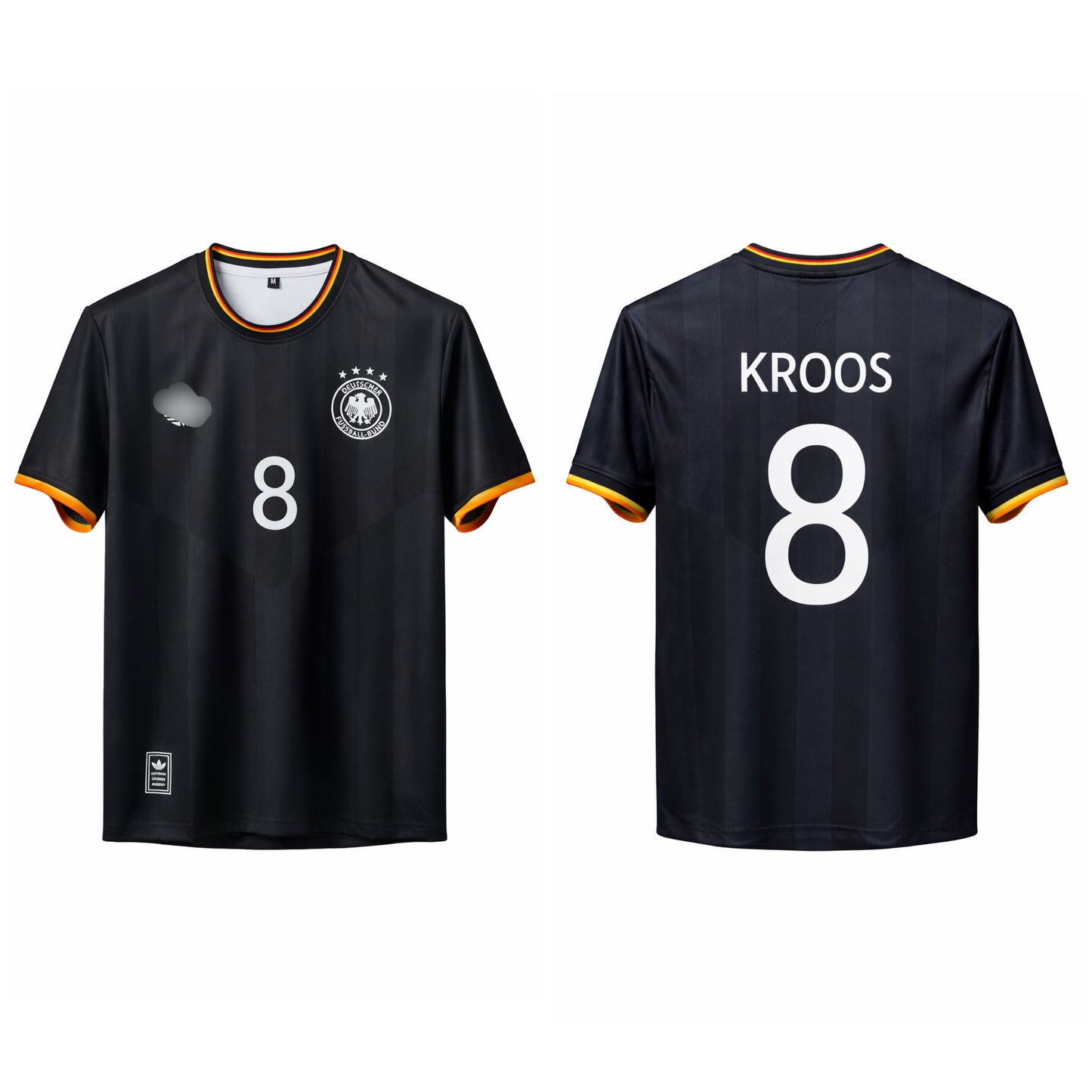 Germany 2021 Euro Away kit Kroos Half Sleeve -P1197 Ms Retro Store