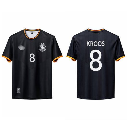 Germany 2021 Euro Away kit Kroos Half Sleeve -P1197
