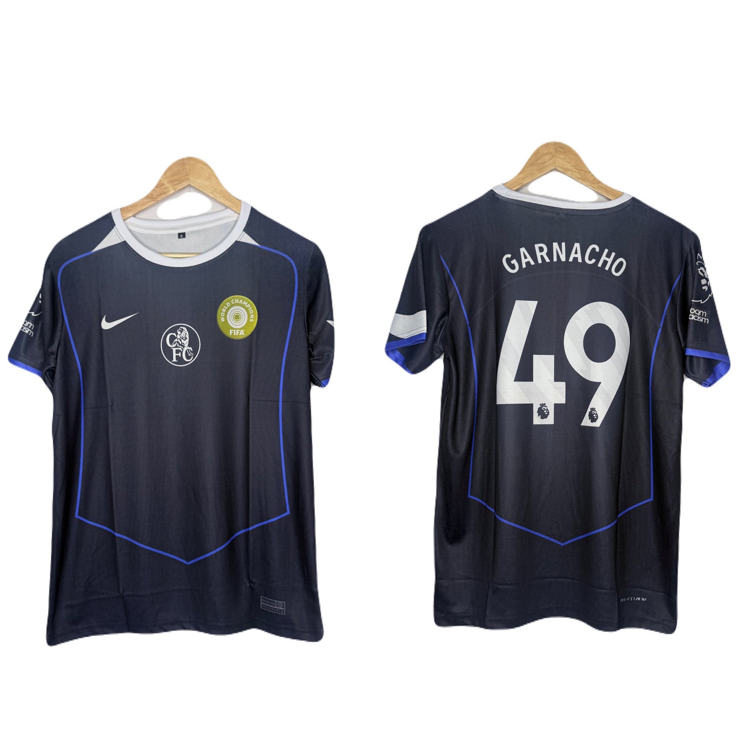 Chelsea 2025-26 Third Kit Garnacho Half Sleeve - bmg store