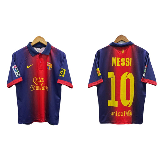 Barcelona messi 2011  Five sleeve Collar sublimation - P1579