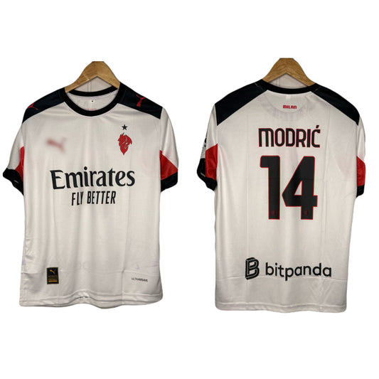 Ac Milan 2025-26 Away Kit L.Modric Half Sleeve - bmg store