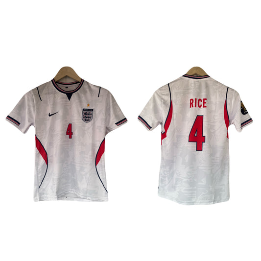 England 2026 World Cup Home Rice Half Sleeve Embroidery Jersey -P1679