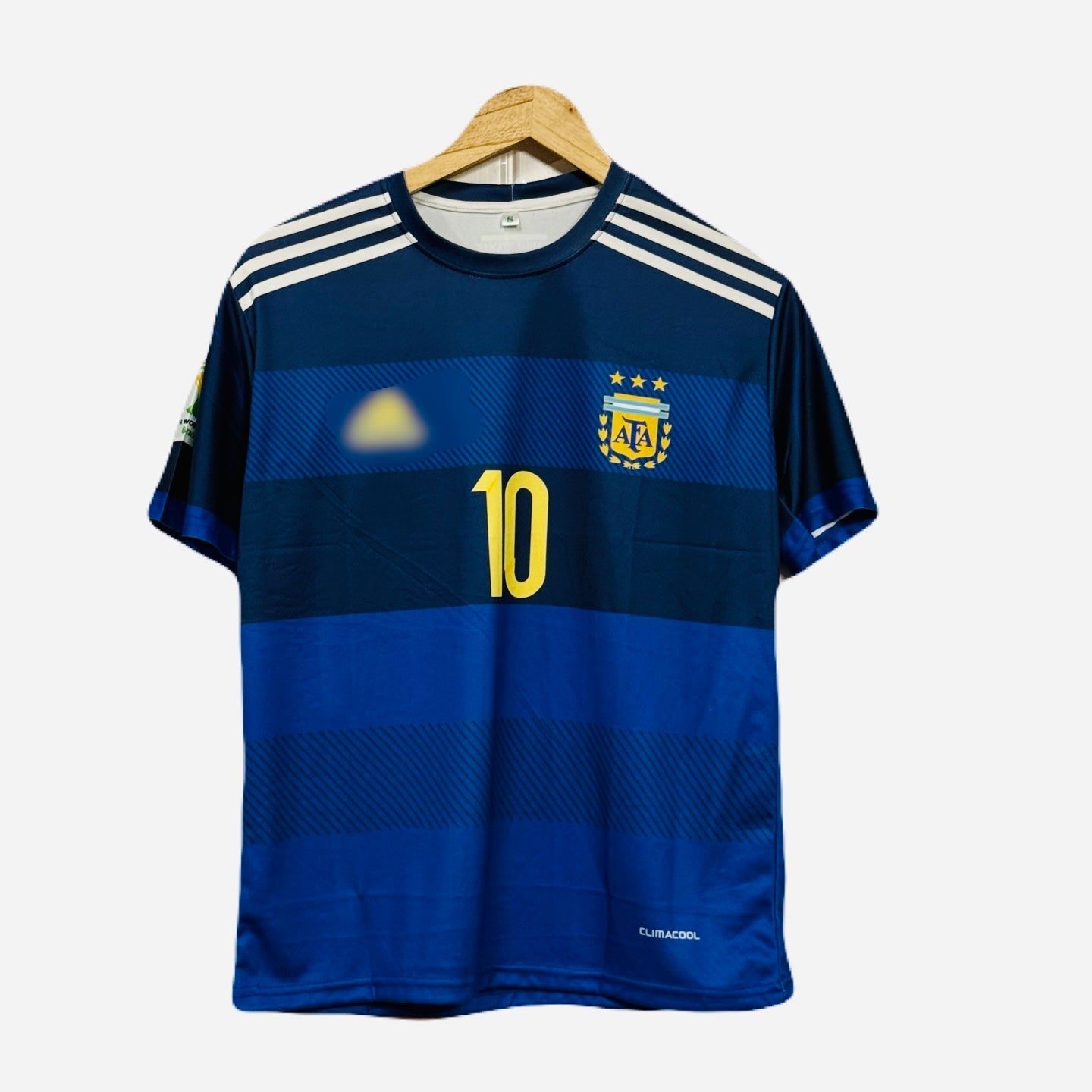 Argentina 2014 Away kit Messi Half Sleeve - P895 bmg store