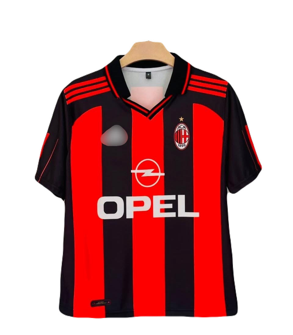 Maldini Ac Milan Five sleeve Collar Sublimation jersey- P2163