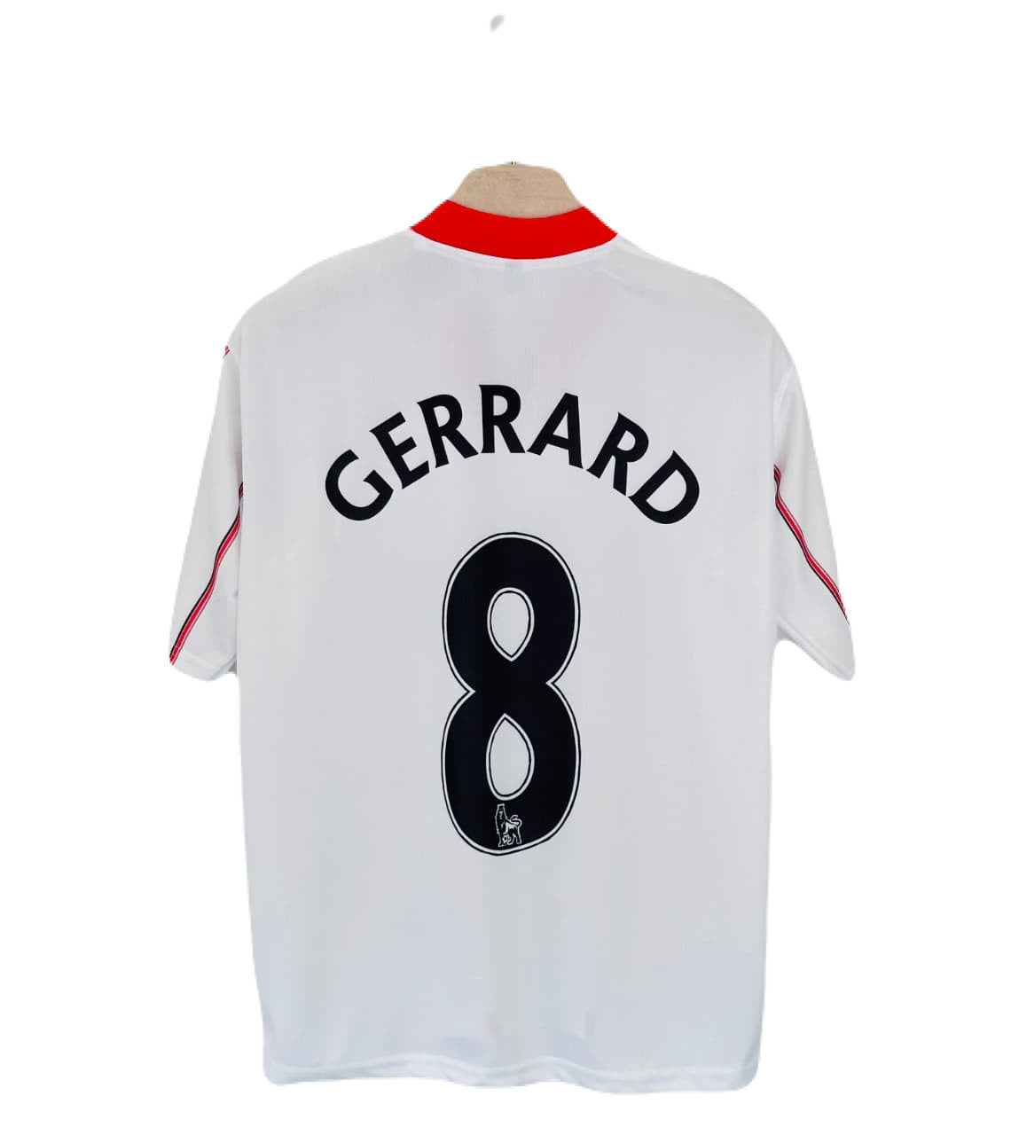 Gerrard Liverpool 2006 Away Five Sleeve Collar jersey -
