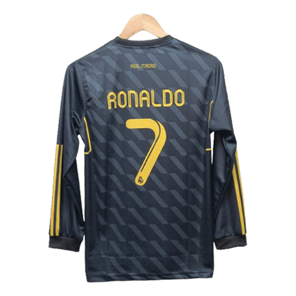 Best retro Realmadrid 2011/12 Away jersey Ronaldo 7 full sleeve - p31 bmg store