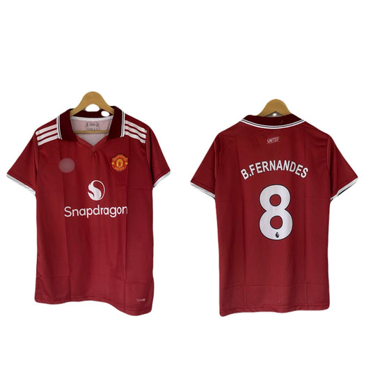 Bruno Fernandes United Half sleeve Embroidery Jersey - P2712| BMG STORE