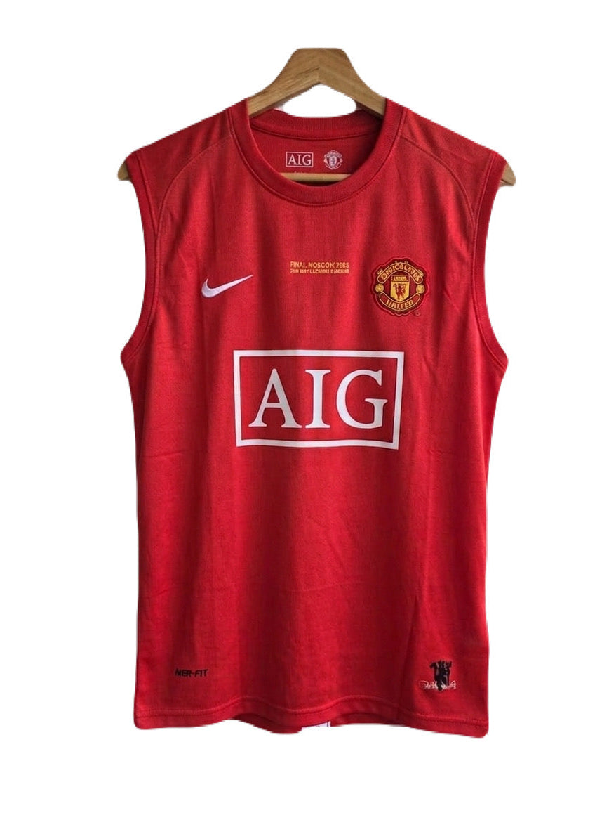 Man United Ronaldo 2008 Final Edition Sleevless Bibs Embroidery - P1517 | BMG STORE