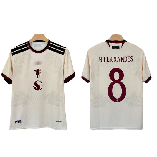 B.Fernandes Manchester United 2026-27 Third Jersey Half Sleeve Sublimation P2676 | BMG STORE