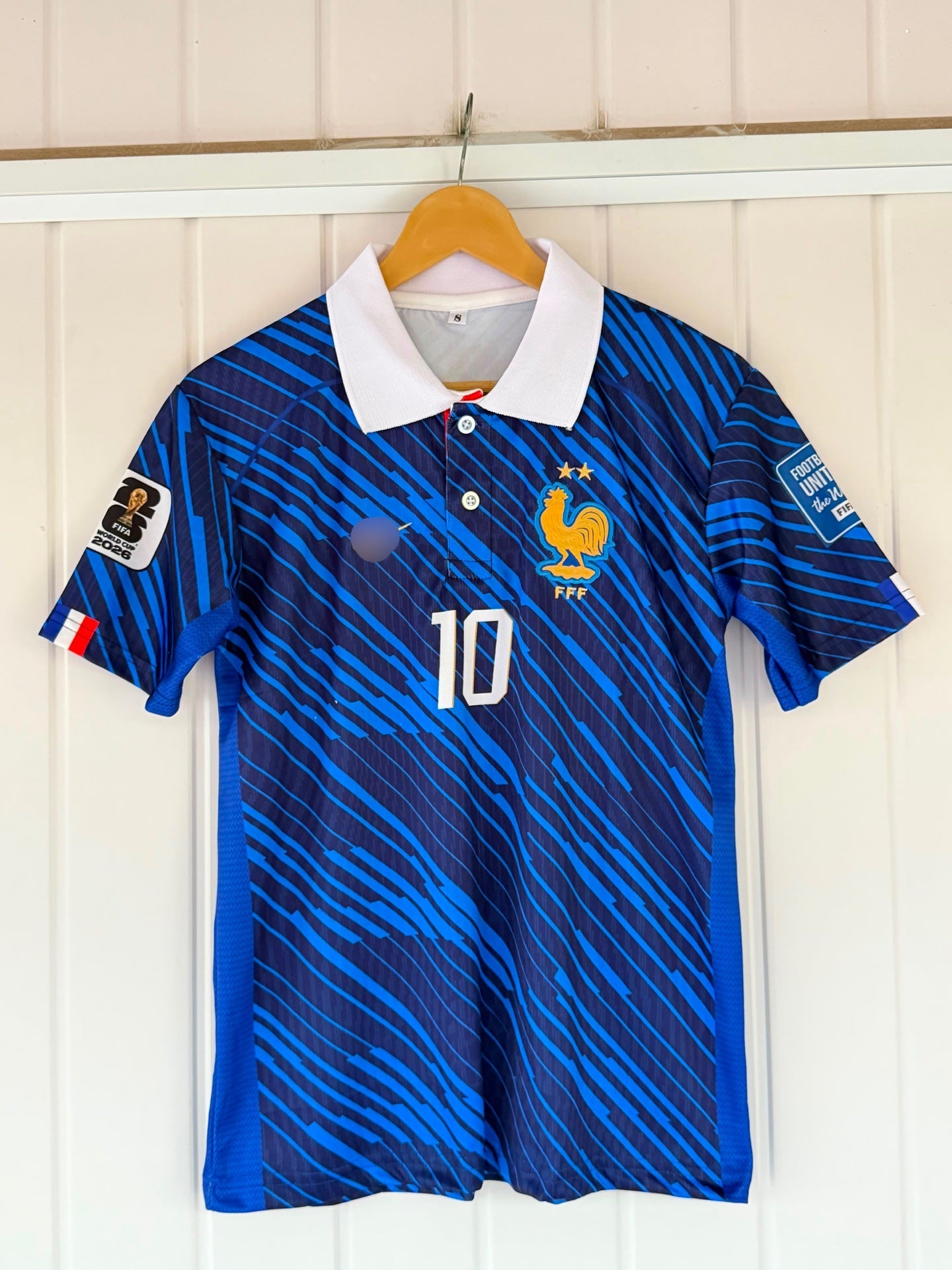 Mbappe France 2026 Worldcup Kit  Half Sleeve embroidery - P2379