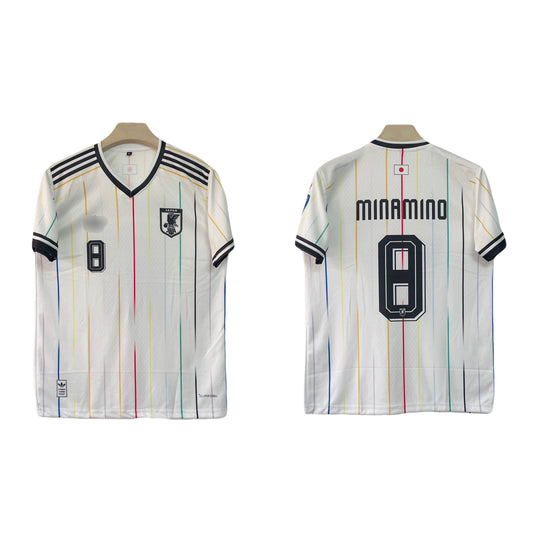 Japan 2026 world cup away minamino Half Sleeve sublimation - P1582