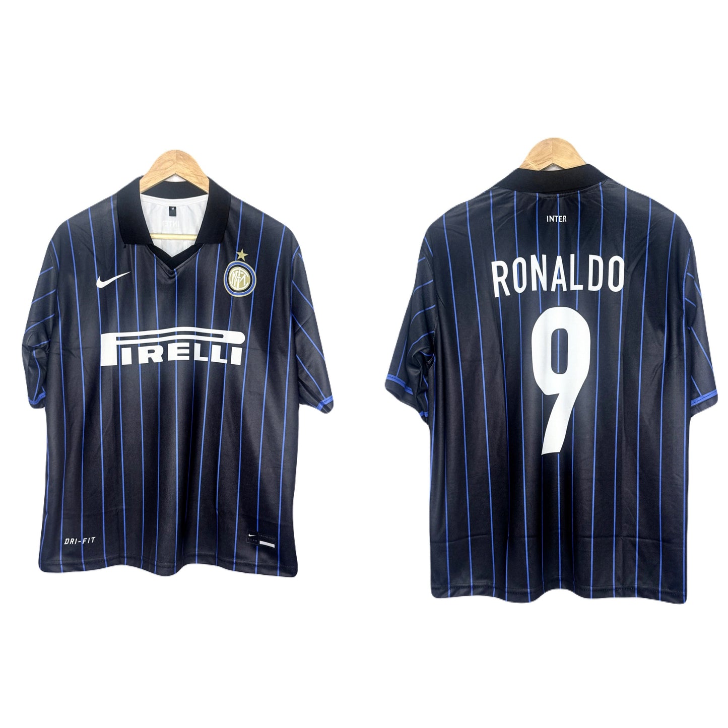 Inter Milan 2014-15 Home Kit Ronaldo Five Sleeve - bmg store