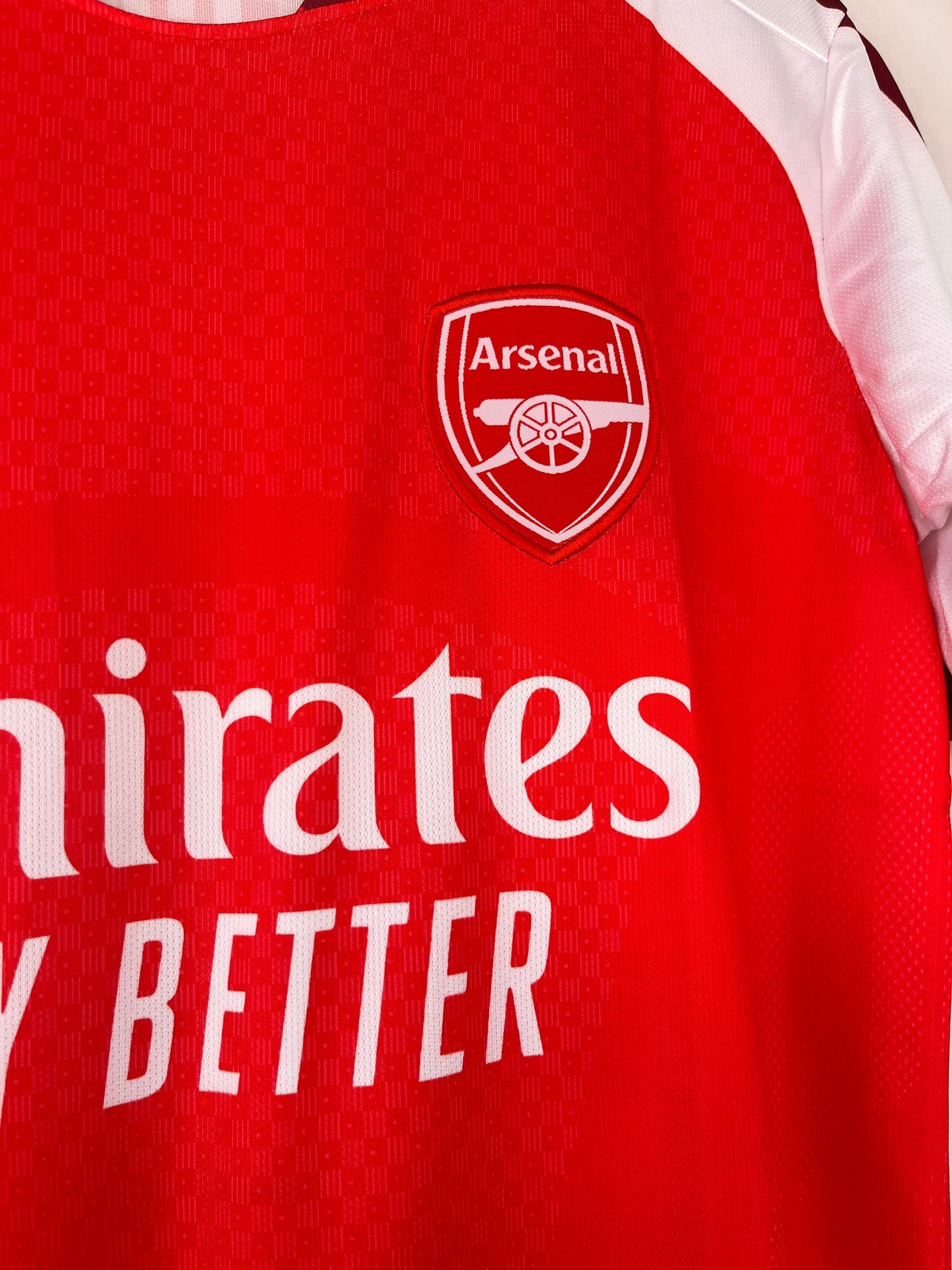 Saka Arsenal 2026-27 Home Half Sleeve Embroidery Jersey - P2282