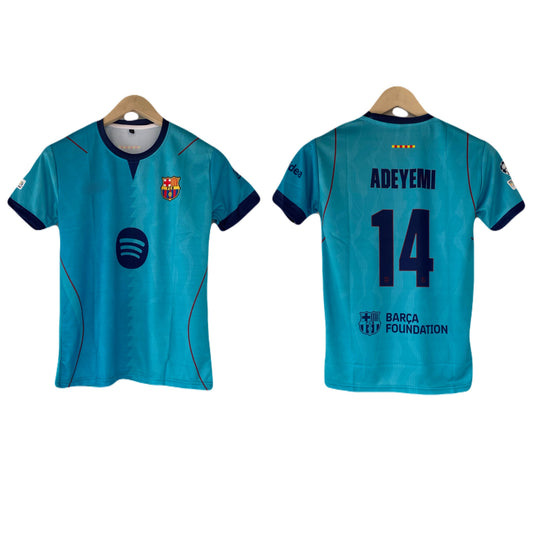 Adeyemi Barcelona 2026/27 Third Half Sleeve Sublimation - P2557 | BMG STORE