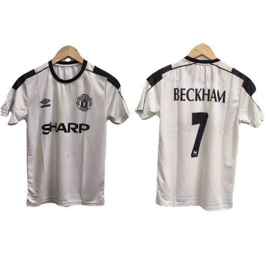United 1999/2000 third kit half sleeve beckham P106 - bmg store