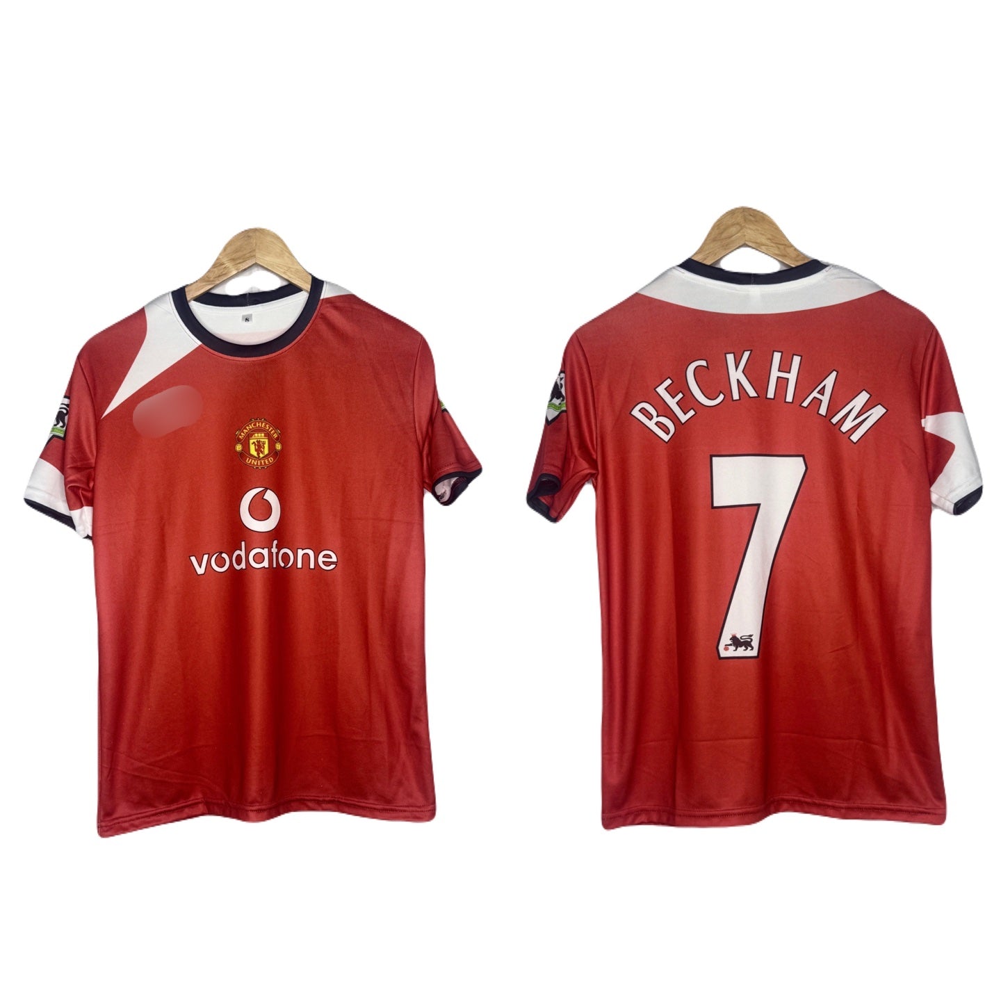 Best retro united Beckham 7 home jersey  - bmg store